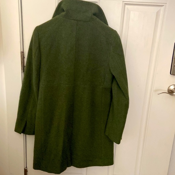 STUNNING - LIKE NEW- vintage Maxmara coat! Excellent condition!!! OLIVE GREEN - Picture 5 of 7